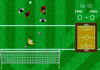 World Cup Italia '90 screenshot 3 for Sega Mega Drive